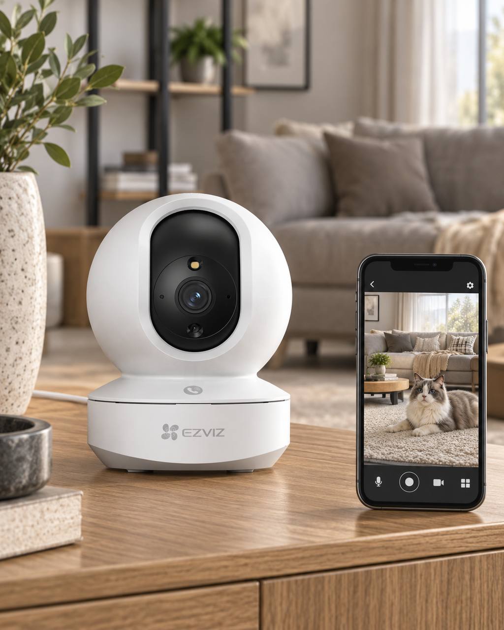🏡 Дом в смартфоне: видеонаблюдение EZVIZ для квартиры и дома